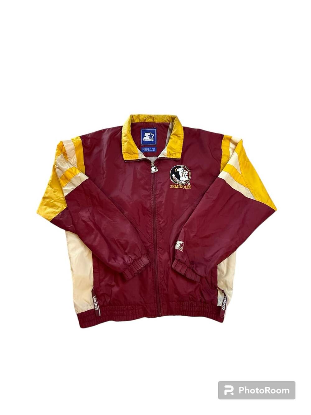 Vtg Starter Florida State Seminoles Windbreaker Jacket